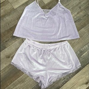 💜 Forever 21 lavender pajamas, purple pajamas
